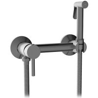 Гигиенический душ со смесителем CeramaLux DRS/008 Оружейная сталь — фото 1, Гигиенические души