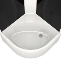 Акриловый поддон для душа Melodia della vita Segment 90x90 MTYST9090H Белый — фото 3, Акриловые душевые поддоны