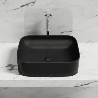 Раковина-чаша Ceramicanova Element 51 CN6052MB Черная матовая — фото 8, Раковины накладные