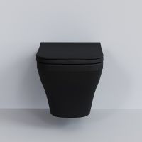 Товар: Унитаз Ambassador Benefit 203T20201R подвесной Черный матовый без сиденья - фото 4 Унитаз Ambassador Benefit 203T20201R подвесной Черный матовый без сиденья — фото 4, Подвесные унитазы