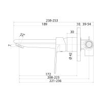 Смеситель для раковины Iddis Edifice EDISB00i65 Хром глянцевый — фото 2, Смесители для раковины