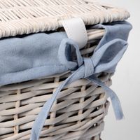 Lippe WB-450-S Плетеная корзина для белья с крышкой — фото 4, Корзины для белья