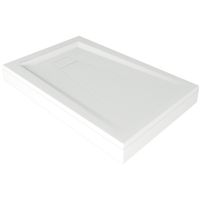 Душевой поддон из искусственного камня Good Door Атриум 110x80 Белый — фото 1, Душевые поддоны из искусственного камня