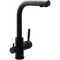 Смеситель для кухни Swedbe Selene Plus 8149 Черный матовый — фото 13, Смесители для кухни