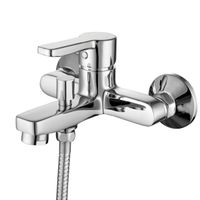 Смеситель для ванны Iddis Sena SENSB00i02WA Хром — фото 1, Смеситель для ванны