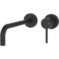 Смеситель для раковины Gessi Emporio Via tortona 44825#299 Черный матовый — фото 1, Смесители для раковины