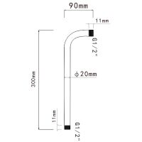 Товар: Кронштейн для верхнего душа Melodia della vita Prime MKP20511P Хром - фото 3 Кронштейн для верхнего душа Melodia della vita Prime MKP20511P Хром — фото 3, Кронштейны для верхнего душа
