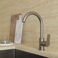 Смеситель для кухни Milardo Meal M01BNJ0M05 Сатин — фото 8, Смесители для кухни