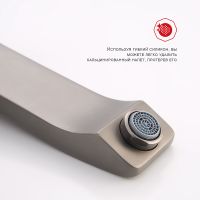 Смеситель для раковины Raglo R01.11.09 Графит матовый — фото 8, Смесители для раковины