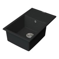 Мойка кухонная Point Велета 78 PN3002B, черный — фото 3, Кухонные мойки