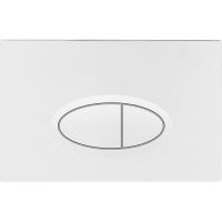 Клавиша смыва BelBagno BB052BL Белая глянцевая — фото 1, Кнопки смыва