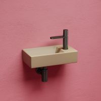 Раковина Ceramicanova Element 41 L CN6051LMC Капучино матовая — фото 14, Мини-раковины