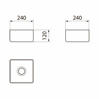 Раковина-чаша Point Аврора 24 PN43101 Белая — фото 9, Раковины накладные