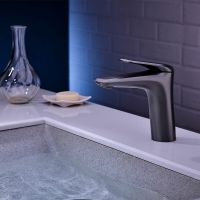 Товар: Смеситель для раковины Orans K-1056 Графит арт-1056k00 - фото 4 Смеситель для раковины Orans K-1056 Графит арт-1056k00 — фото 4, Смесители для раковины