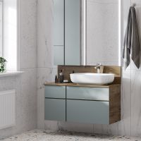 Раковина-чаша Aquaton Лола 60 1A73313KLK010 Белая — фото 2, Раковины накладные