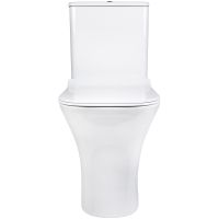 Унитаз компакт Bond Cube F07-00 с бачком и сиденьем Микролифт — фото 8, Напольные унитазы