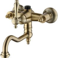 Смеситель для ванны Caprigo Fonte 12-519-vot Бронза — фото 1, Смеситель для ванны