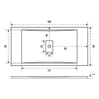 Товар: Душевой поддон из искусственного камня Good Door Flow 160x90 ЛП00121 Белый - фото 2 Душевой поддон из искусственного камня Good Door Flow 160x90 ЛП00121 Белый — фото 2, Душевые поддоны из искусственного камня