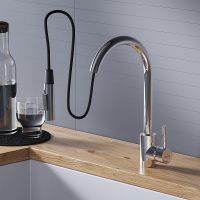 Смеситель для кухни Dorff Logic D3007500 Хром — фото 3, Смесители для кухни