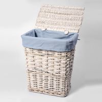 Lippe WB-450-S Плетеная корзина для белья с крышкой — фото 3, Корзины для белья