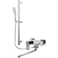 Смеситель для ванны Bronze de Luxe Grani RT980 универсальный Хром — фото 1, Смеситель для ванны