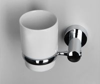 Аксесс Donau K- Подстаканник одинарный (блистер), КЕРАМИКА, хром, WasserKRAFT арт-9428C — фото 2, Прочие аксессуары и комплектующие