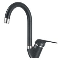 Granula-1024, ШВАРЦ (чёрный металлик), СМЕСИТЕЛЬ КУХОННЫЙ — фото 2, Смесители для кухни