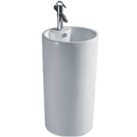 Раковина CeramaLux 45 NB135 Белая — фото 1, Раковины напольные