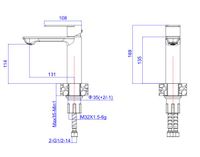 Товар: Смеситель "Beijing" д/рак, арт. BJ26 - фото 2 Смеситель "Beijing" д/рак, арт. BJ26 — фото 2, Для душа и ванны