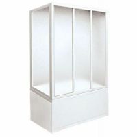 Товар: Боковая стенка для шторки на ванну Bas 80 ШТ00020 профиль Белый пластик Вотер - фото 2 Боковая стенка для шторки на ванну Bas 80 ШТ00020 профиль Белый пластик Вотер — фото 2, Боковые стенки