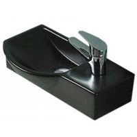 Раковина CeramaLux 40 7947ALMB Черная — фото 1, Мини-раковины