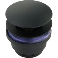 Товар: Донный клапан Veragio Sbortis VR.SBR-8002.MB click-clack Черный матовый - фото 7 Донный клапан Veragio Sbortis VR.SBR-8002.MB click-clack Черный матовый — фото 7, Раковины и столешницы. Выпуски для умывальников