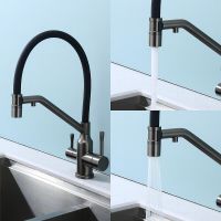 Смеситель для кухни Raglo R81.62.09 Графит матовый Черный — фото 10, Смесители для кухни