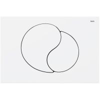 Клавиша смыва Iddis Unifix UNI02MWi77 Белая — фото 1, Кнопки смыва