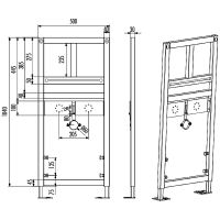 Товар: Инсталляция Creavit GLM100.01 для раковины Черная - фото 2 Инсталляция Creavit GLM100.01 для раковины Черная — фото 2, Инсталляции