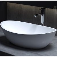 Раковина-чаша Salini Callista 56 103 1101103G Белая глянцевая — фото 1, Раковины накладные