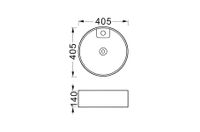 Товар: Раковина накладная для установки на столешницу AQUATEK ЕВРОПА AQ5212-MB 405*405*140, с отверстием по - фото 2 Раковина накладная для установки на столешницу AQUATEK ЕВРОПА AQ5212-MB 405*405*140, с отверстием по — фото 2, Раковины