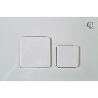 Клавиша смыва CeramaLux KC-014 Белая — фото 1, Кнопки смыва