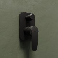 Смеситель для душа Iddis Ray RAYBL00i67 Черный матовый — фото 4, Смеситель для душа