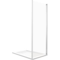 Душевая стенка Good Door Lira SP-100-C-CH 100 профиль Хром стекло прозрачное — фото 1, Боковые стенки