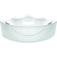 Акриловая ванна 1MarKa Luxe 155x155 01лю1515 без гидромассажа — фото 4, Акриловые ванны