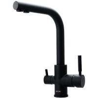 Смеситель для кухни Swedbe Selene Plus 8149 Черный матовый — фото 15, Смесители для кухни