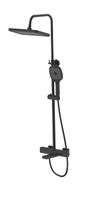 Душевая система с термостатом Black, арт. STT3054Black, ESKO — фото 1, Душевые стойки