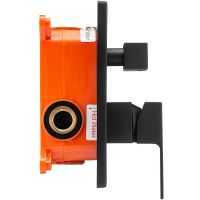 Товар: Смеситель для душа Swedbe Platta 5519B Черный матовый - фото 2 Смеситель для душа Swedbe Platta 5519B Черный матовый — фото 2, Смеситель для душа