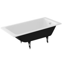 Чугунная ванна Delice Parallel 170x80 DLR220502 без отверстий под ручки и антискользящего покрытия — фото 8, Чугунные ванны