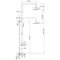 Товар: Душевая система Lemark Tropic LM7002C Хром - фото 4 Душевая система Lemark Tropic LM7002C Хром — фото 4, Душевые системы