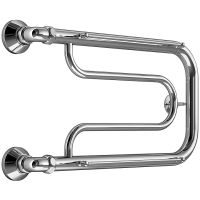 Водяной полотенцесушитель Melodia della vita Foxtrot 32x60х1 MTRFT3260 с полкой Полированная сталь — фото 1, Водяные полотенцесушители