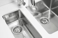 Мойка для кухни KOMBINO 10 SAT-90 180X400X144 в комплекте с сифоном 1130551 — фото 2, Кухонные мойки