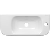 Раковина Aqueduto Pequeno 50 PEQ0110 Белая глянцевая — фото 3, Мини-раковины