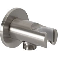 Шланговое подключение Remer 337MNP Никель брашированный — фото 1, Шланговые подключения